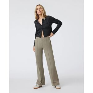NEW! Vuori Women's Meta Wideleg Performance Pants Taupe Size Small $128